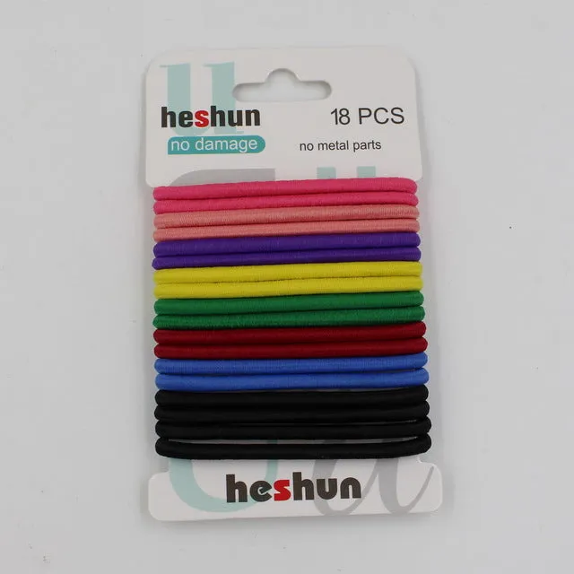 10pcs/pack Hair Tie Set  2016 Women Fashion  Hair Bands Hair Accessories Trendy Hairband For Women Elastic Sets Braid Elastic