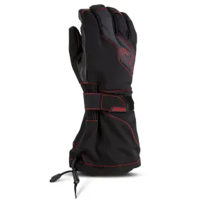 509  Backcountry Snowmobile Gloves Waterproof Liner 3M Thinsulate Racing Red