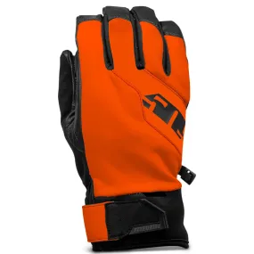 509  Freeride Snowmobile Gloves Insulated Waterproof Breathable Orange