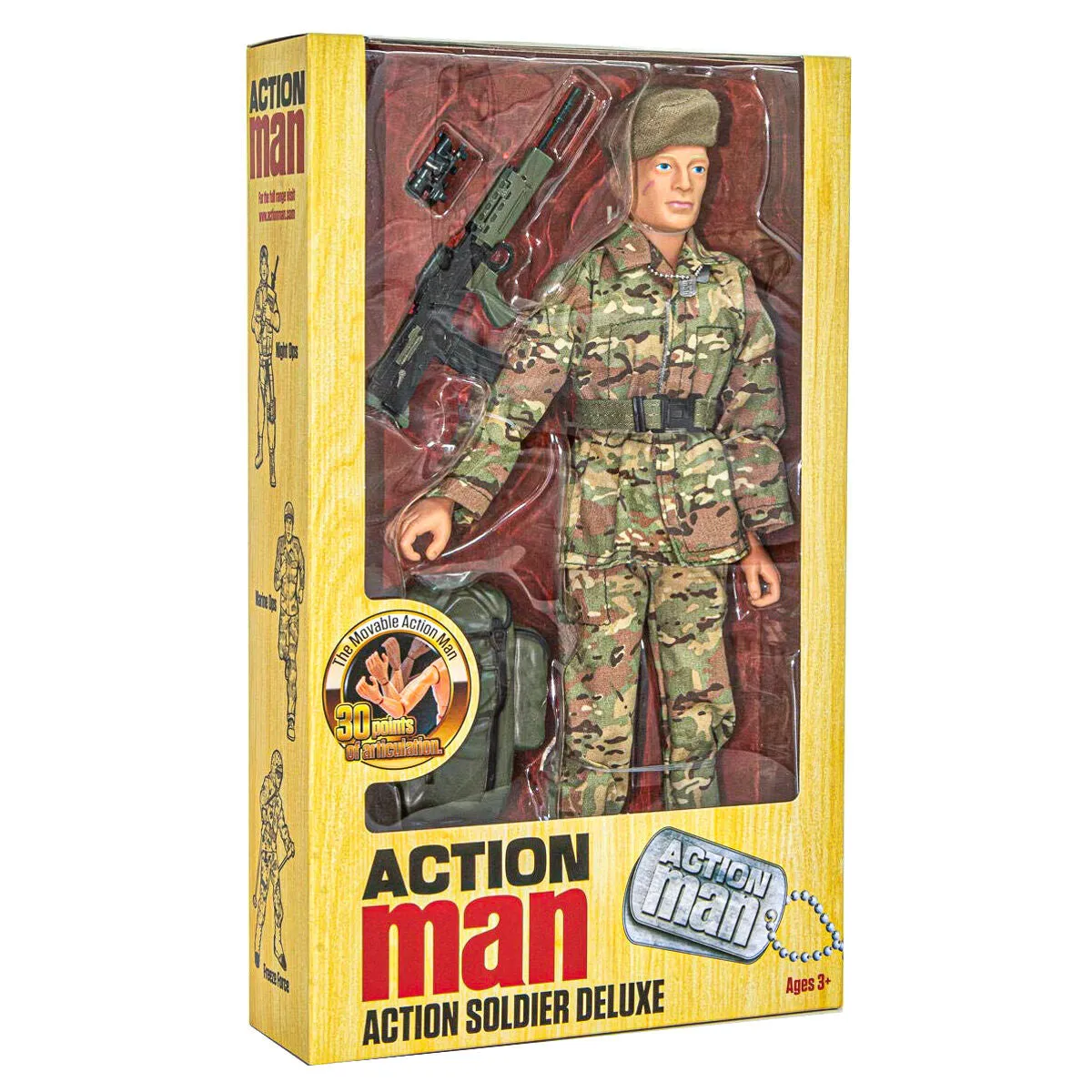 Action Man Action Soldier Deluxe Figure Special Edition with Accessories