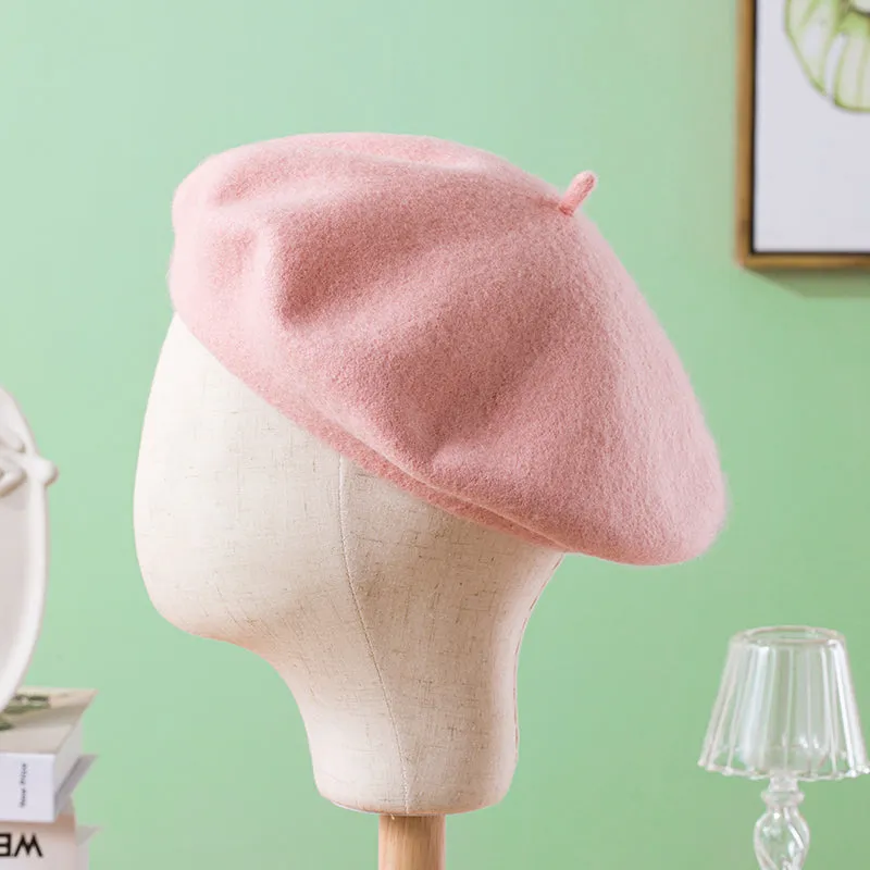 All-match woolen beret KF82279