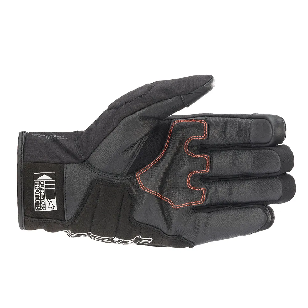 Alpinestars SMX Z Drystar Motorcycle Gloves Black Red & Fluo