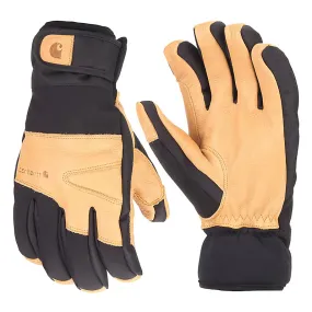 Carhartt Mens Dex Winter Gloves - Insulated Cow Grain Leather, A704