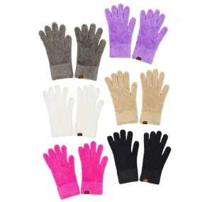 C.C Plush Terry Chenille Gloves