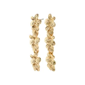 CHARMAINE recycled earrings gold-plated