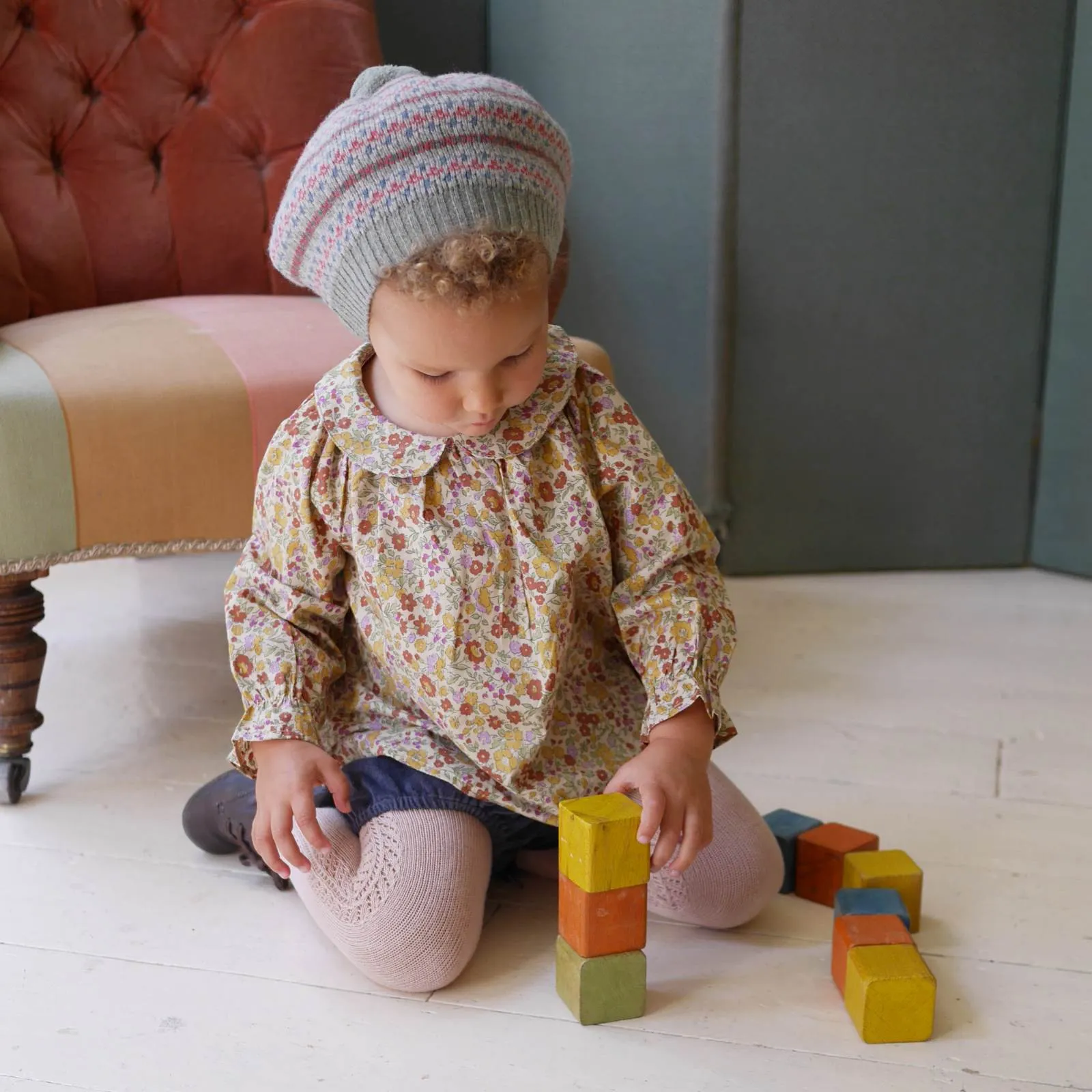 Children's Fair Isle Beret