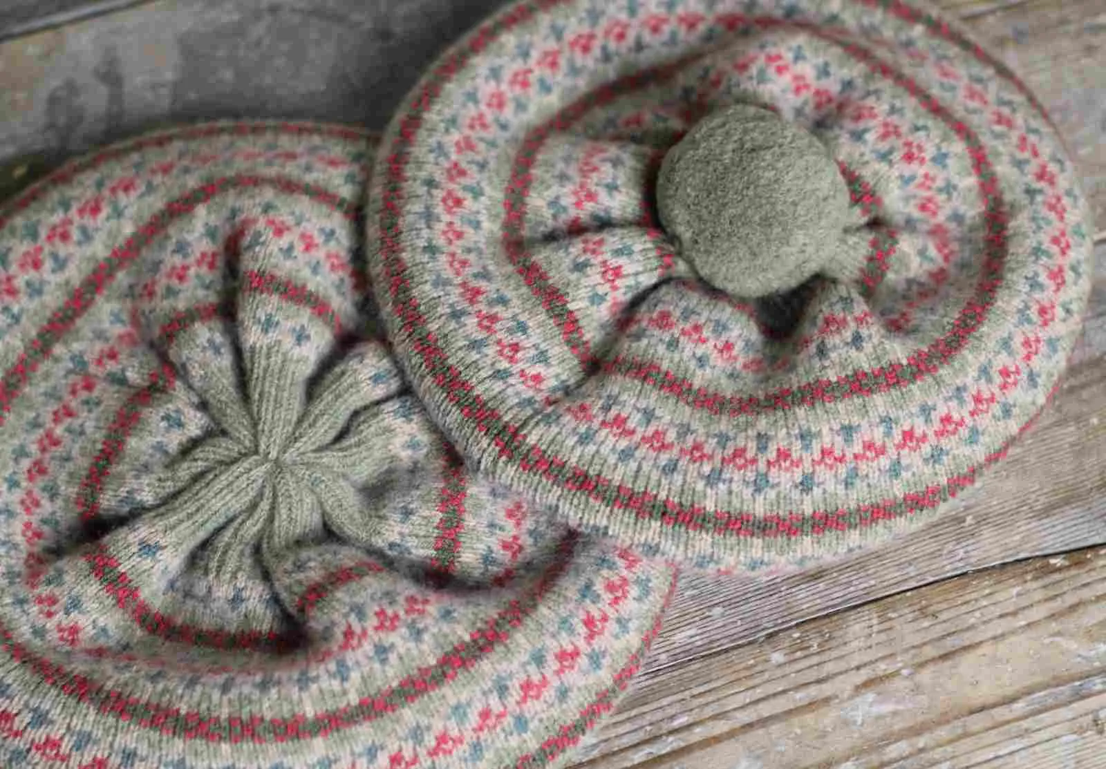 Children's Fair Isle Beret