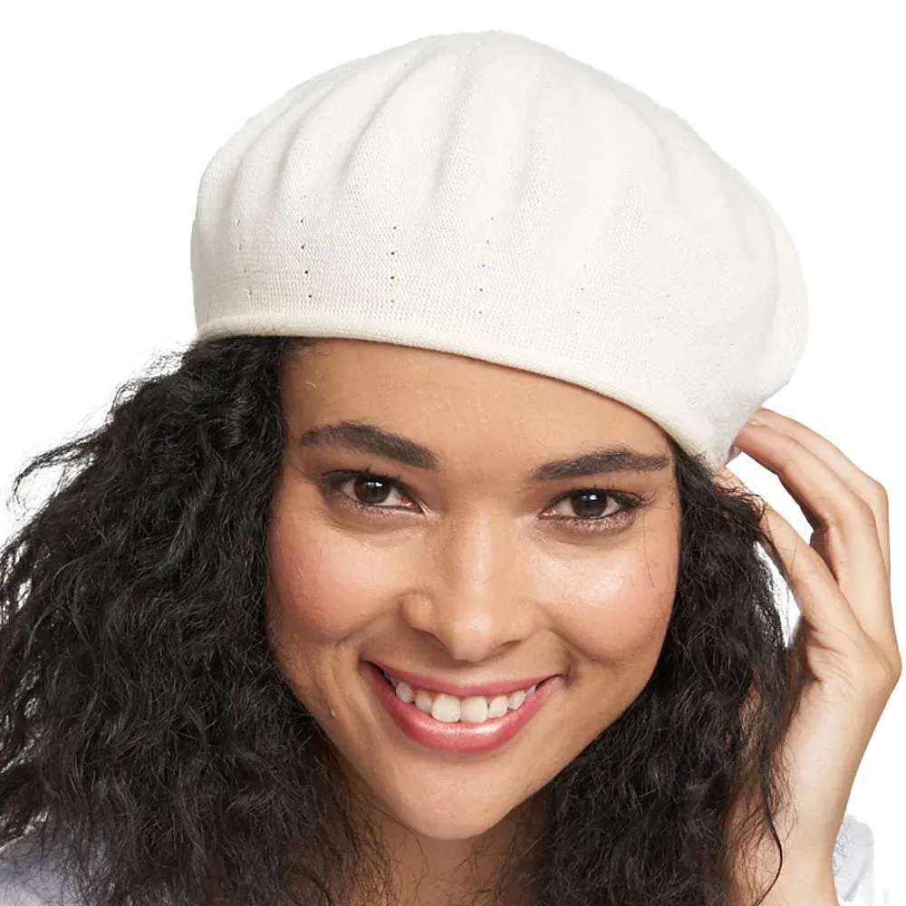 Classic Cotton Beret (30016)