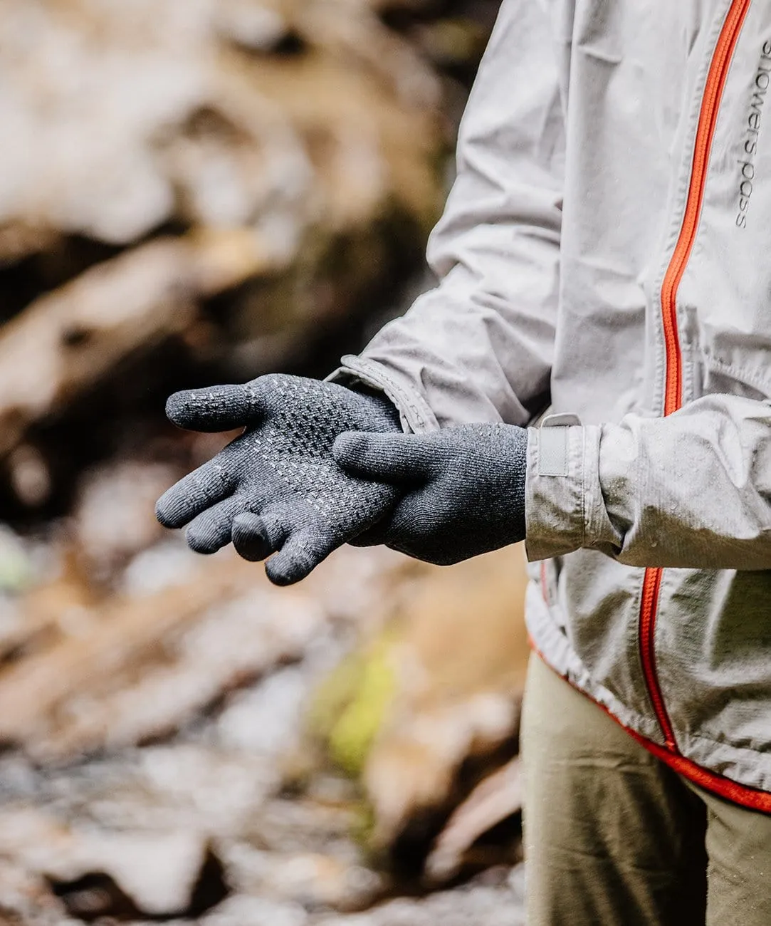 Cross Point Waterproof Knit Gloves: Pro Wool