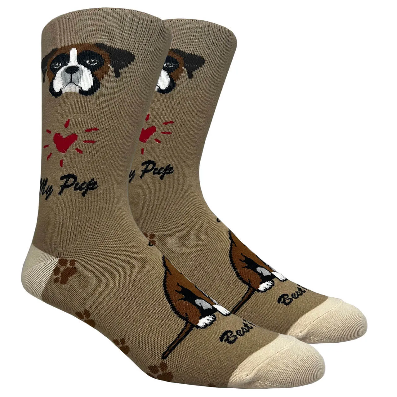 FineFit Men's Novelty Socks - My Pup