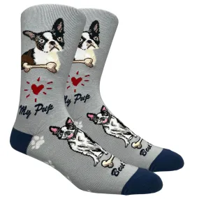 FineFit Men's Novelty Socks - My Pup