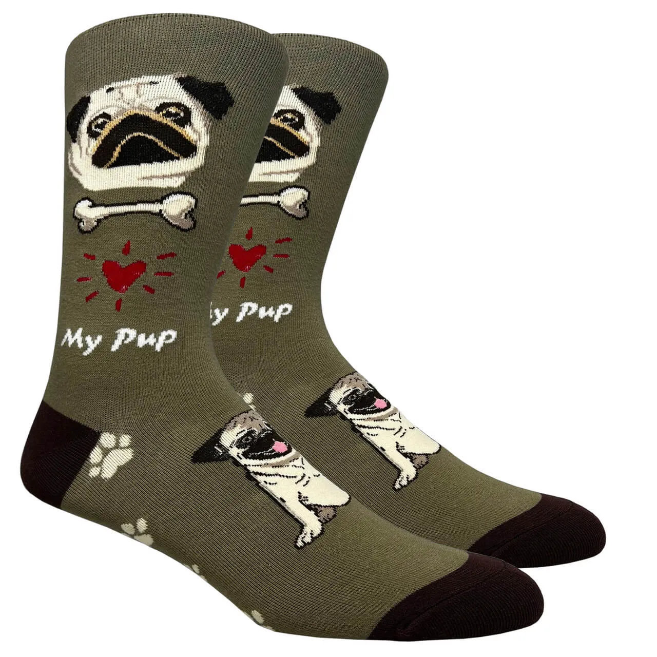 FineFit Men's Novelty Socks - My Pup