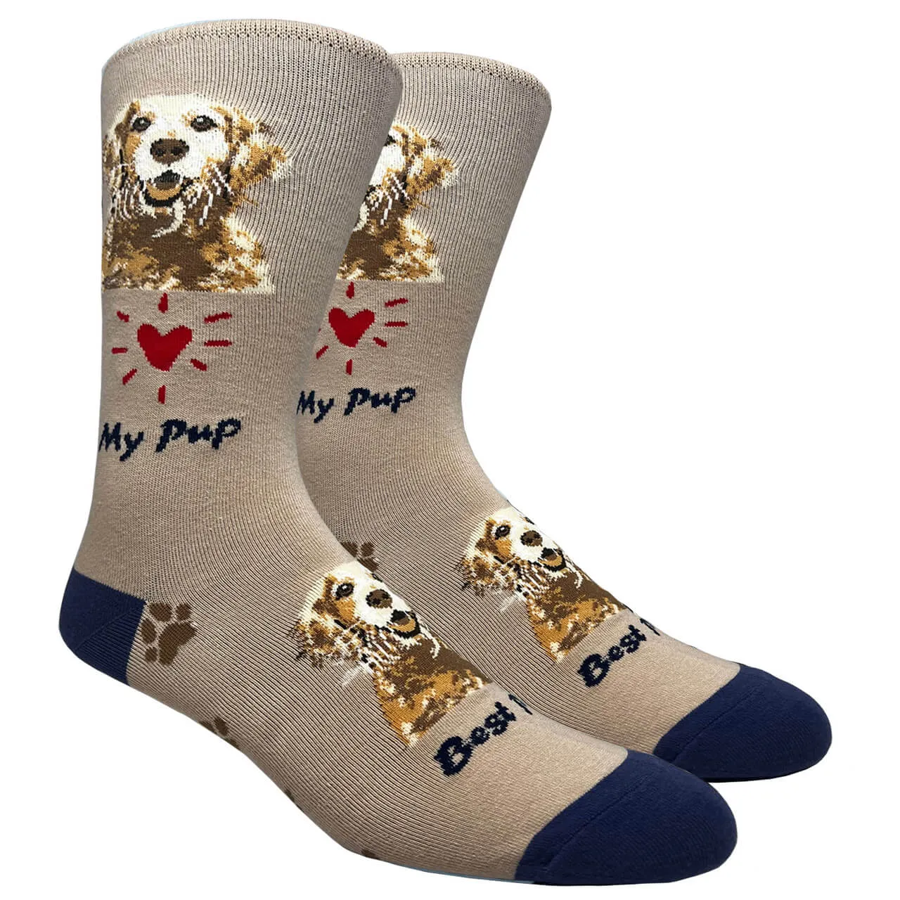 FineFit Men's Novelty Socks - My Pup