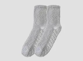 FitVille Women's SureFoot Indoor Cozy Socks V4, 3-Pair Pack