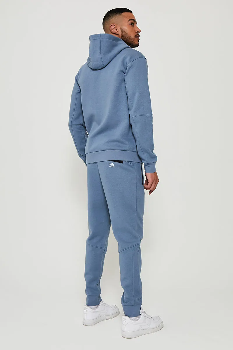 Guilford Fleece Tracksuit - Stormy Grey