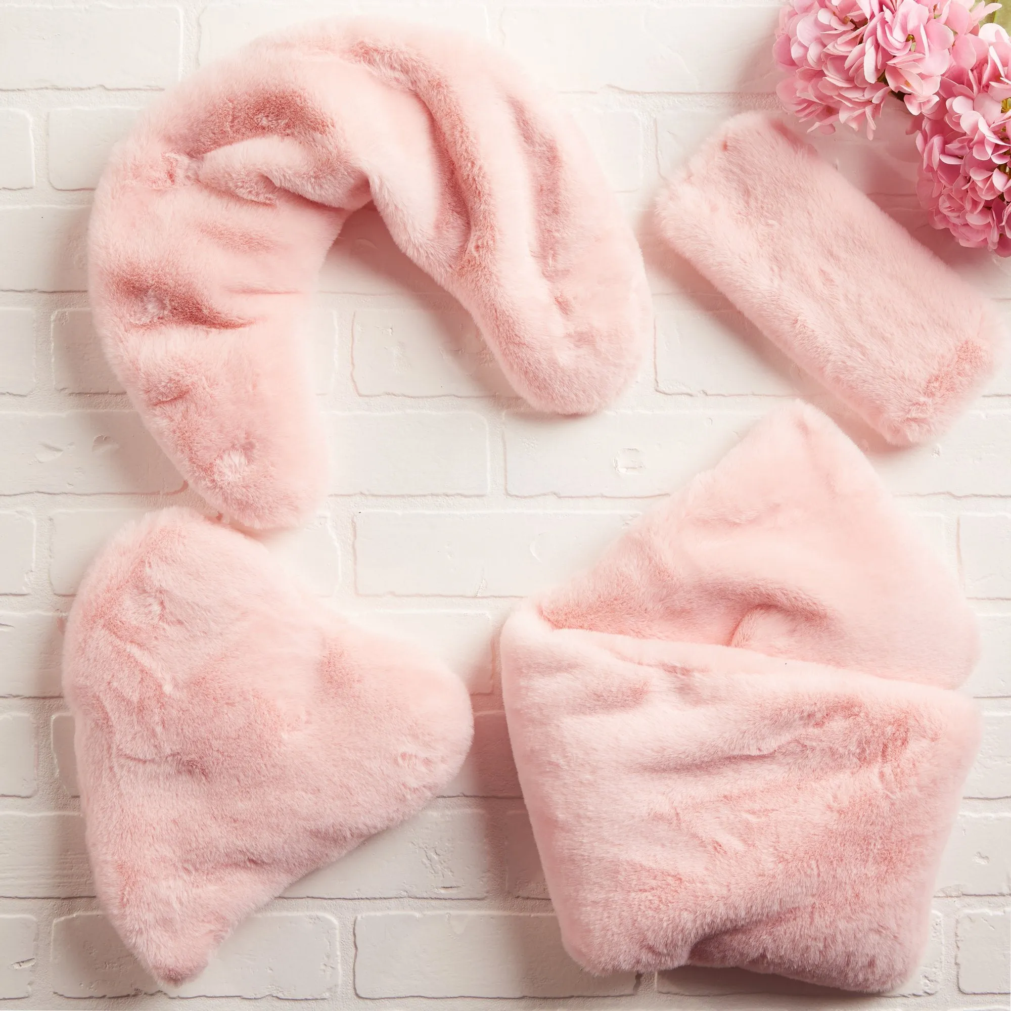 Hot/Cold - Heart Warmer - Ultra Luxe Plush Pink