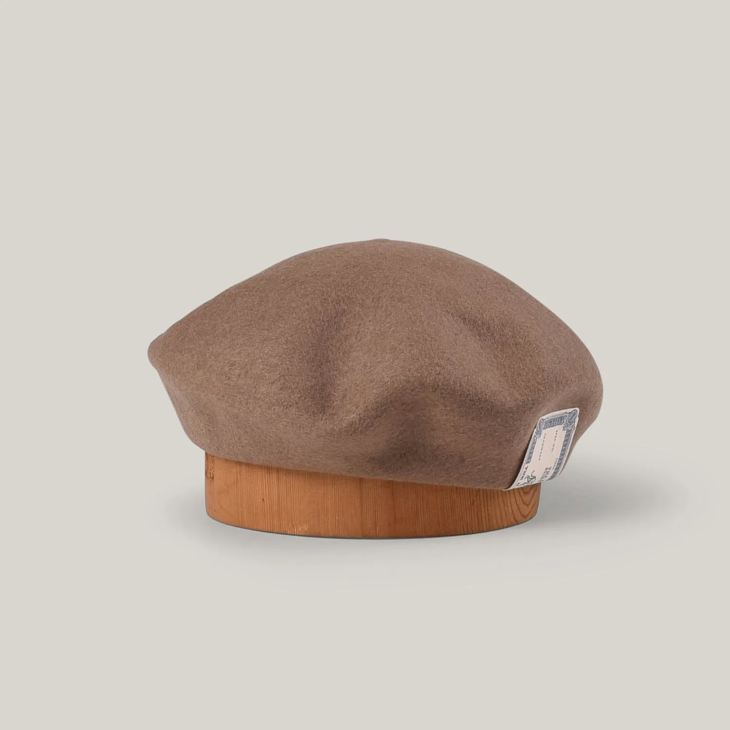 H.W. DOG & CO.  BASIC BERET - BEIGE