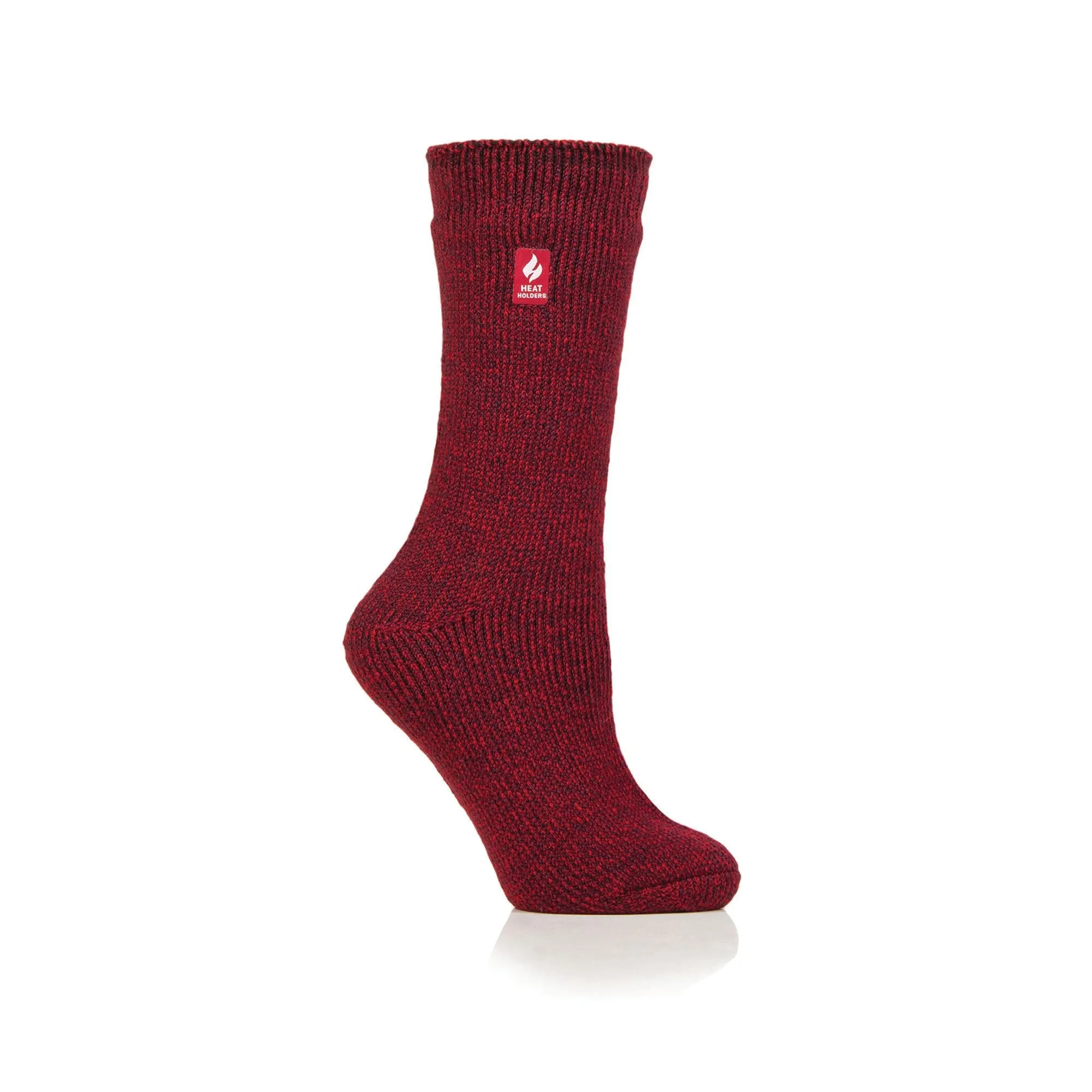 Ladies Original Corbett Twist Socks - Cabernet & Ruby