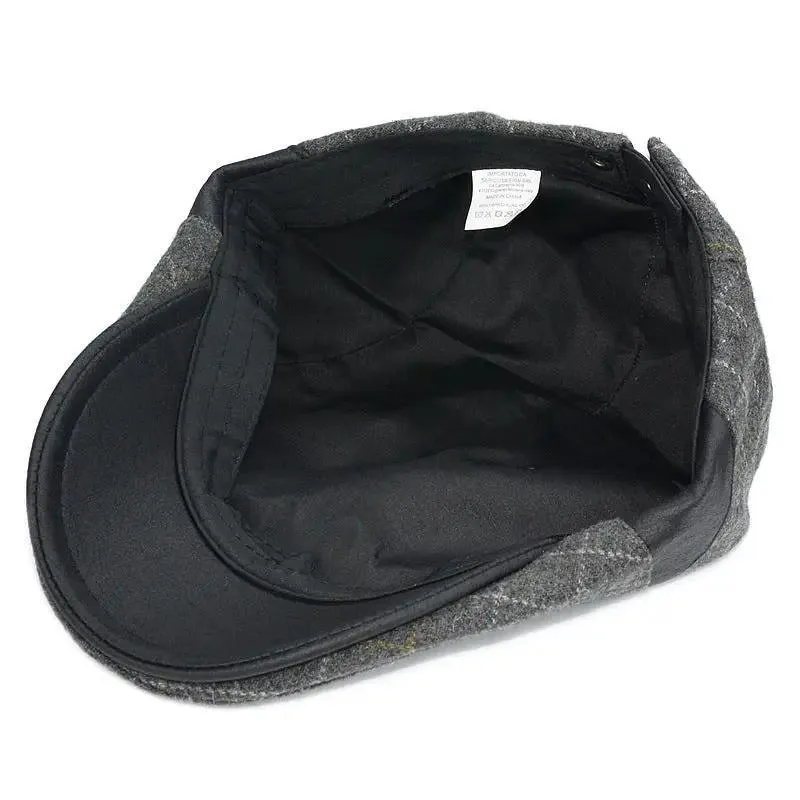 Men's Woolen Beret Hat - Classic, Stylish, and Warm