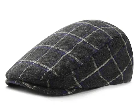 Men's Woolen Beret Hat - Classic, Stylish, and Warm