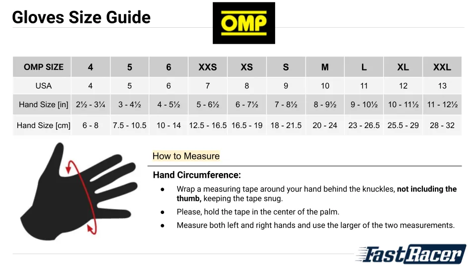 OMP RAIN K Wet Weather Kart Gloves