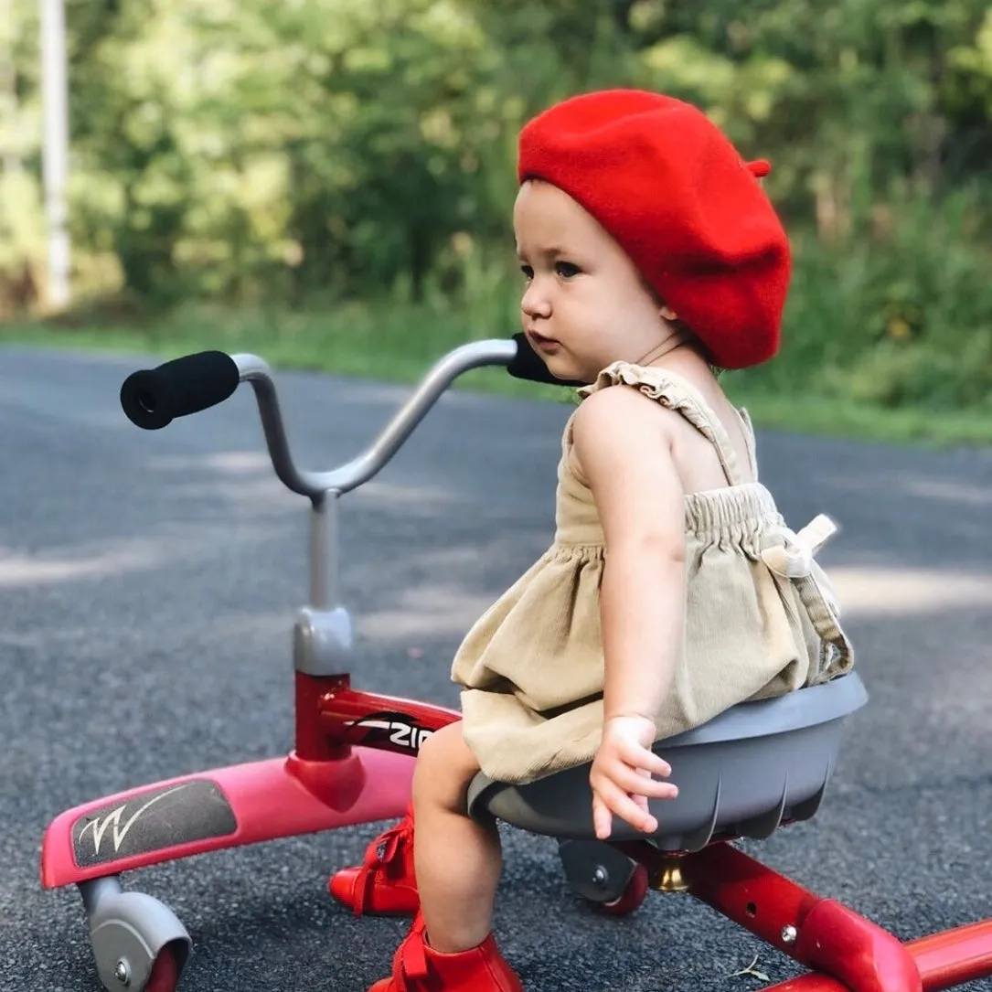 Red Wool Beret