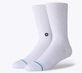 STANCE Icon Crew Socks -White