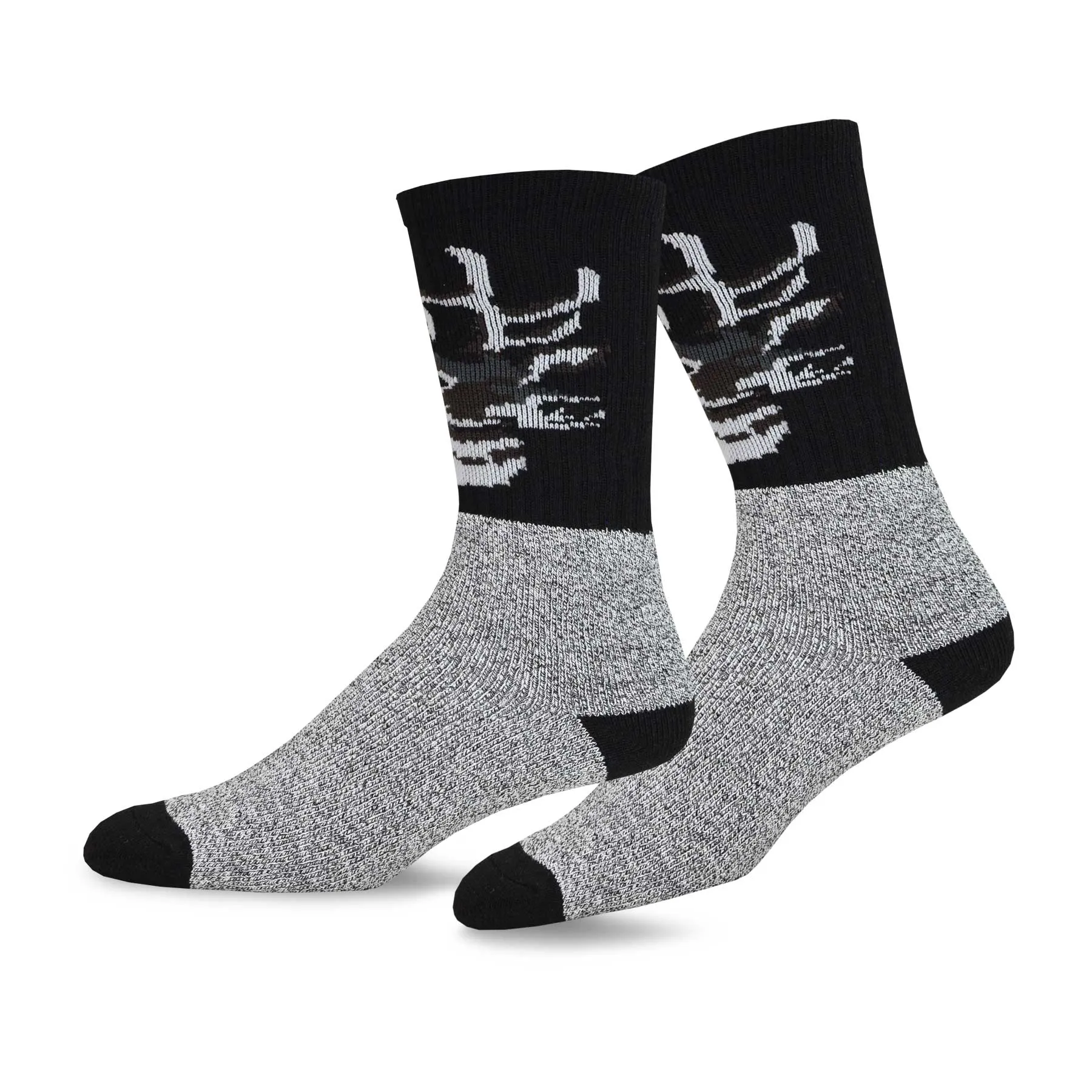 TeeHee Socks Men's Thermal Cotton Crew Animal 4-Pack (51170)