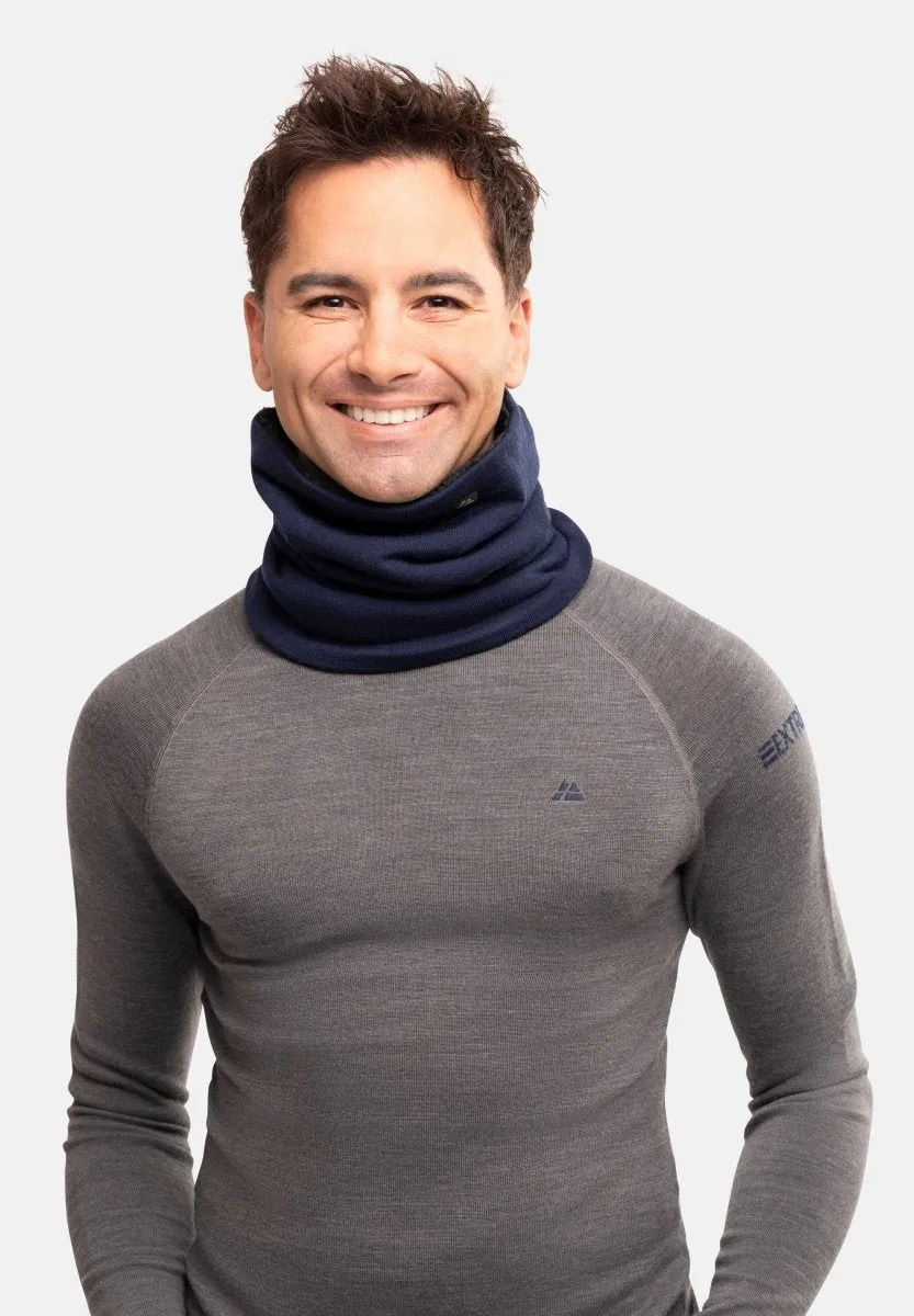 THERMAL MERINO WOOL NECK GAITER FOR MEN AND WOMEN