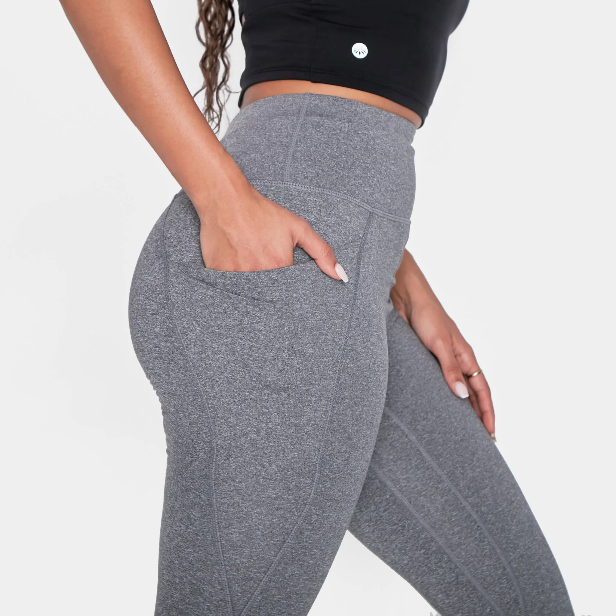 Thermal Warm Leggings - Gray