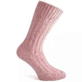 Warm Socks in Light Pink | Donegal Socks