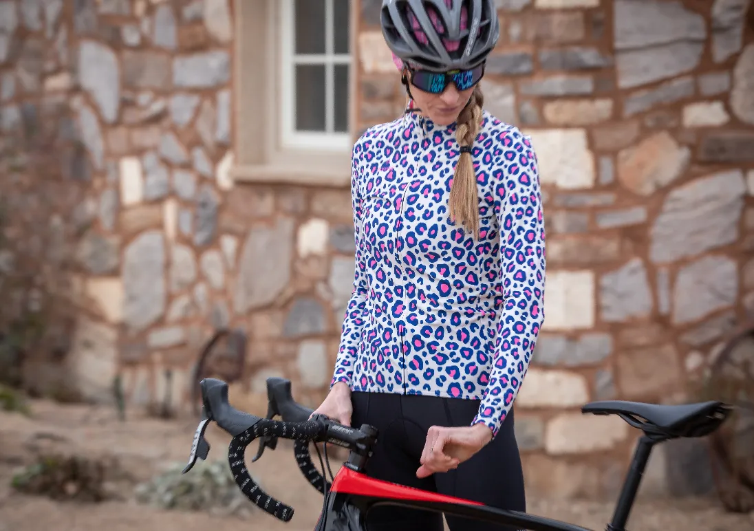 W's Pro THERMAL Long Sleeve Jersey - CHEETAH TAN